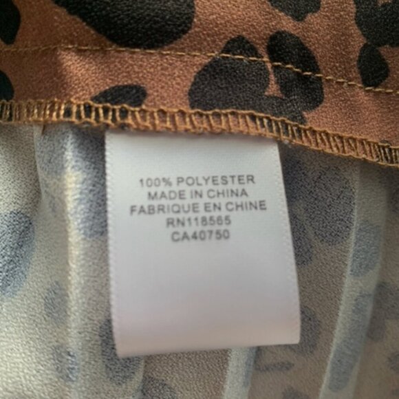 Guillaume Leopard Print Pleated Skirt - Picture 5 of 6